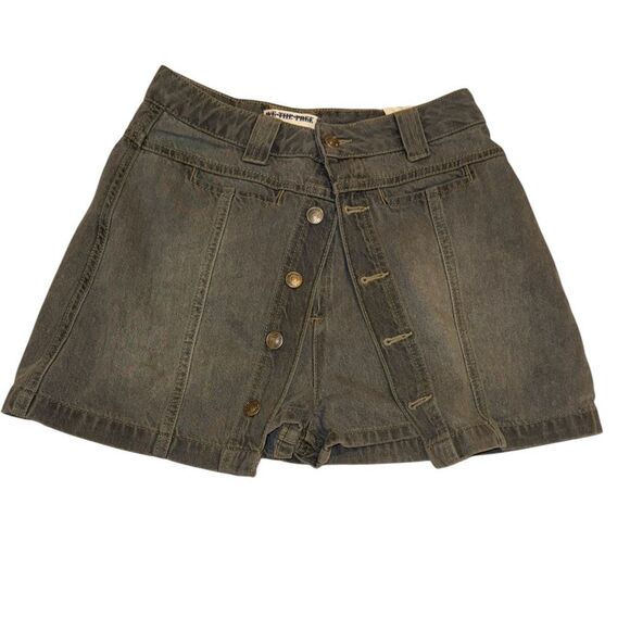 WE THE FREE WOMEN’S PERFECT WEAR EVERYWHERE SKORT BY FREE PEOPLE SPLIT FRONT NWT - Picture 3 of 13